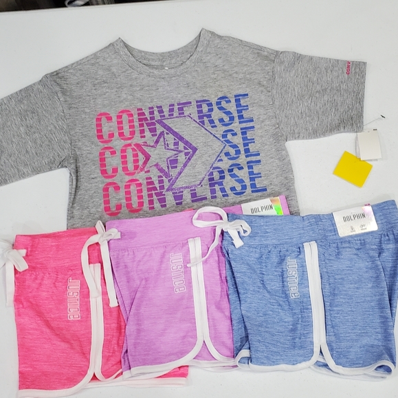 🆕️ Converse Tee & Shorts - Picture 5 of 5